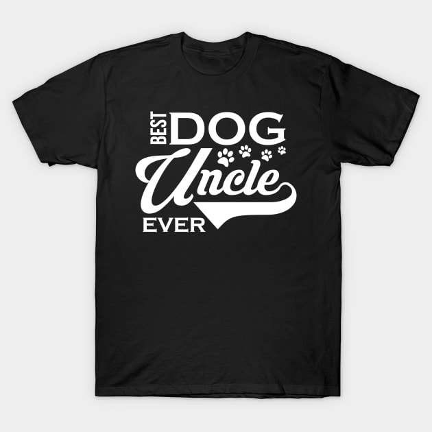 Cute & Funny Best Dog Uncle Ever Dogsitter T-Shirt by theperfectpresents